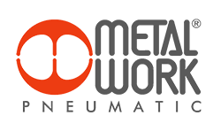 Logo de metal work